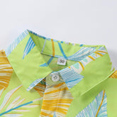 Boys Button down Shirts Boys Hawaiian Short Sleeve Shirt Tops Size 1 2 3 4 5 6 7 8 9 10 Years……